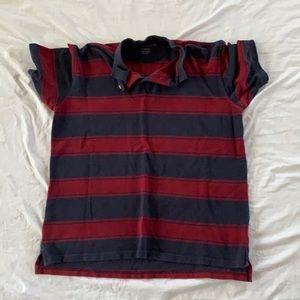 3 short sleeve polo shirts